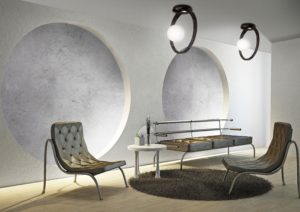 The eternal beauty and elegance of marble meet design and modernity in this collection. The sublimated metal creates a welcoming effect in the room, and transforms a simple lamp into a real piece of furniture.